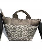 BRIEFINGブリーフィング）の古着「LEOPARD TOTE」｜グレー