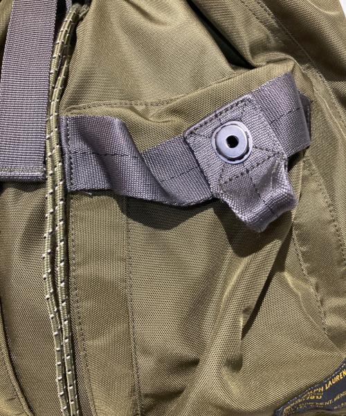 POLO RALPH LAUREN（ポロ・ラルフローレン）POLO RALPH LAUREN (ポロ・ラルフローレン) ミリタリーリュック オリーブの古着・服飾アイテム