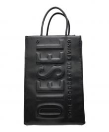 DIESEL（ディーゼル）の古着「3Ⅾロゴトートバッグ」｜ブラック