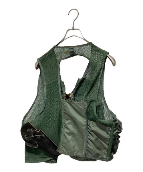 ARMY（アーミー）ARMY (アーミー) SRU-21 メッシュサバイバルベスト グリーン サイズ:表記無しの古着・服飾アイテム