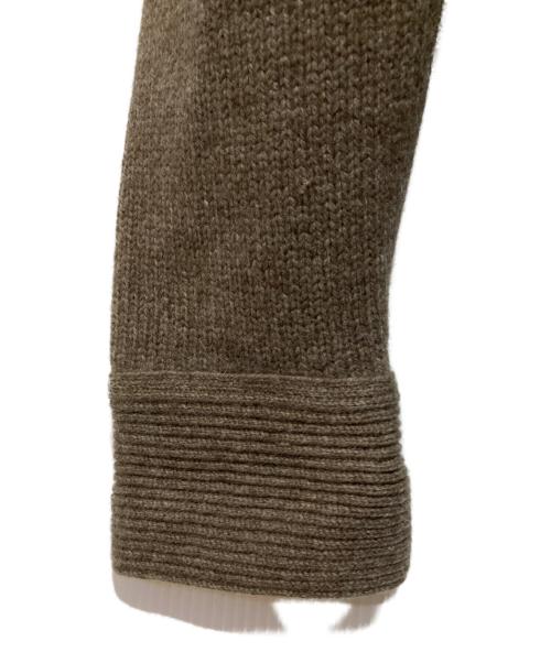 ISSEY MIYAKE MEN（イッセイミヤケメン）ISSEY MIYAKE MEN (イッセイミヤケメン) ショールカラーデザインカーディガン ブラウン サイズ:FREEの古着・服飾アイテム