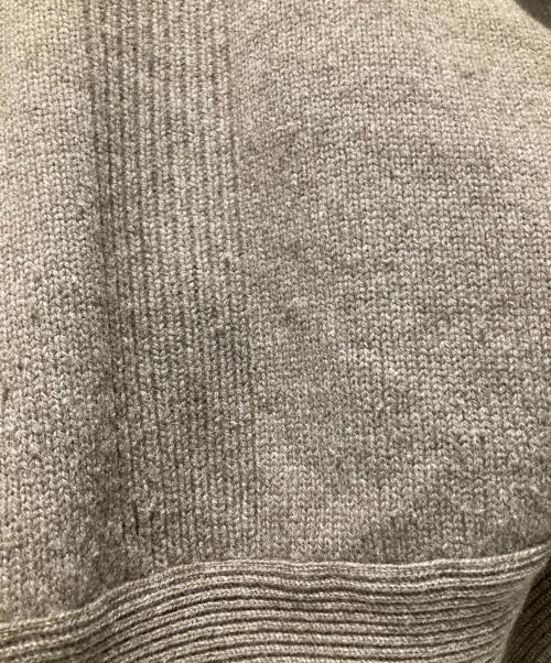 ISSEY MIYAKE MEN（イッセイミヤケメン）ISSEY MIYAKE MEN (イッセイミヤケメン) ショールカラーデザインカーディガン ブラウン サイズ:FREEの古着・服飾アイテム