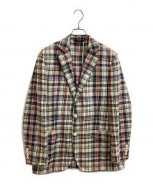 BROOKS BROTHERS（ブルックスブラザーズ）の古着「チェックテーラードジャケット」｜マルチカラー
