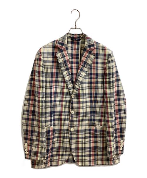 BROOKS BROTHERS（ブルックスブラザーズ）BROOKS BROTHERS (ブルックスブラザーズ) チェックテーラードジャケット マルチカラー サイズ:38の古着・服飾アイテム