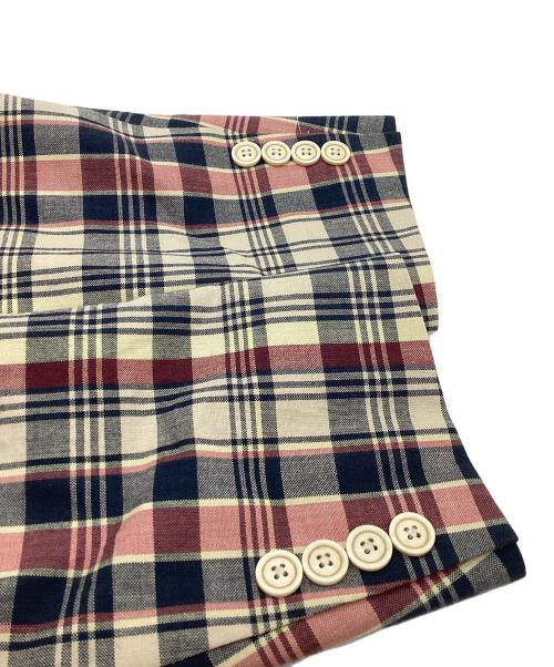 BROOKS BROTHERS（ブルックスブラザーズ）BROOKS BROTHERS (ブルックスブラザーズ) チェックテーラードジャケット マルチカラー サイズ:38の古着・服飾アイテム