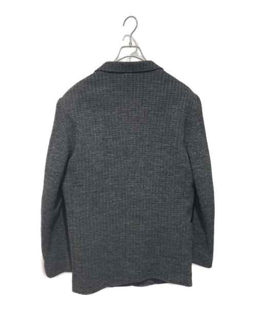 ISSEY MIYAKE MEN（イッセイミヤケメン）ISSEY MIYAKE MEN (イッセイミヤケメン) ツイードテーラージャケット グレー サイズ:Mの古着・服飾アイテム