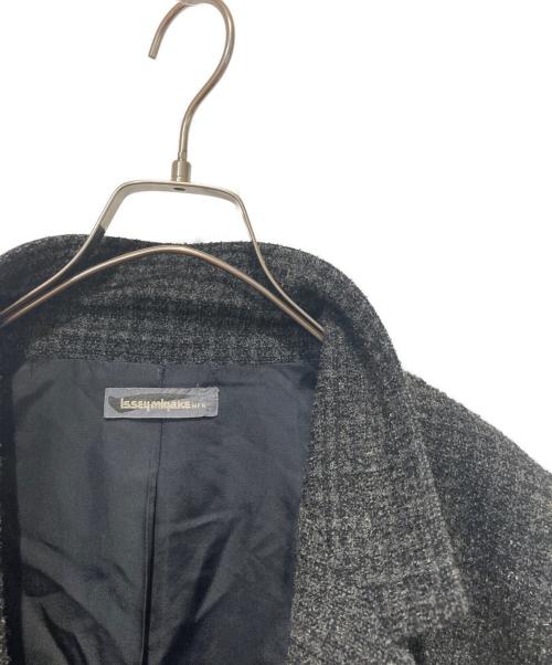 ISSEY MIYAKE MEN（イッセイミヤケメン）ISSEY MIYAKE MEN (イッセイミヤケメン) ツイードテーラージャケット グレー サイズ:Mの古着・服飾アイテム
