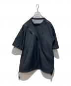 mout recon tailorマウトリーコンテーラー）の古着「Angle45 Short sleeve Hard Shell」｜ブラック