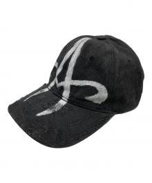 MASSTAK（マスタック）の古着「double tribal cap」｜ブラック