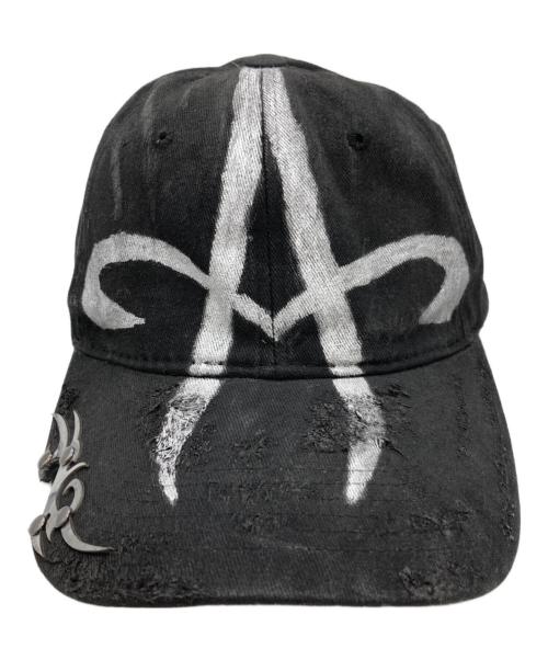 MASSTAK（マスタック）MASSTAK (マスタック) double tribal cap ブラックの古着・服飾アイテム