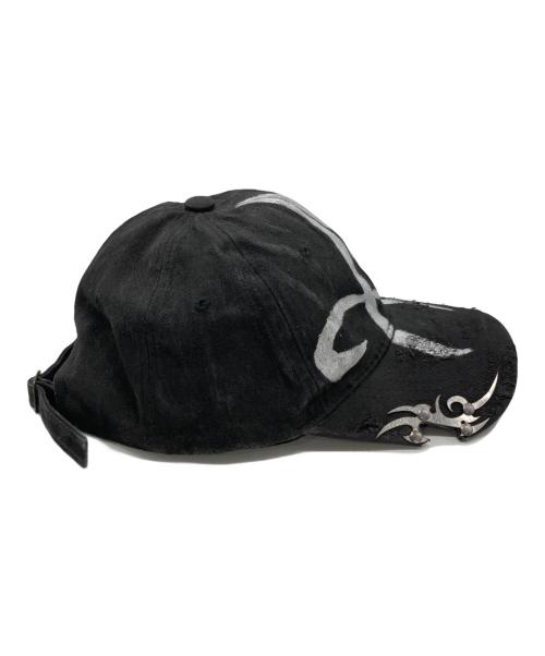 MASSTAK（マスタック）MASSTAK (マスタック) double tribal cap ブラックの古着・服飾アイテム