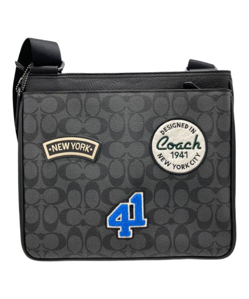 COACH（コーチ）COACH (コーチ) グレンジャー ファイル クロスボディ ブラックの古着・服飾アイテム