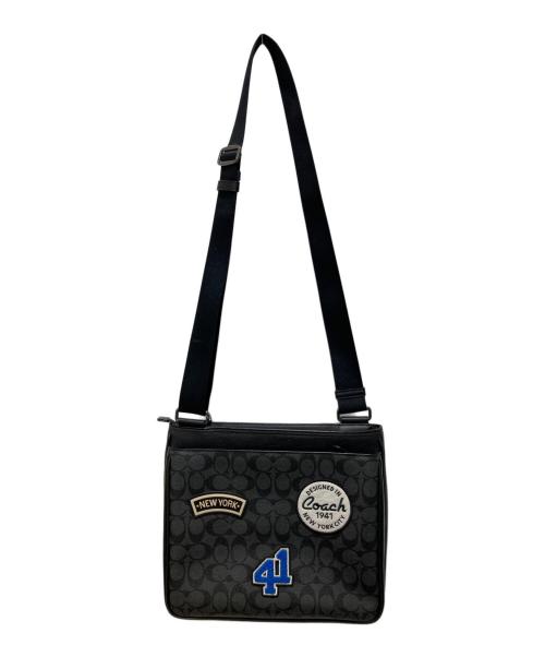 COACH（コーチ）COACH (コーチ) グレンジャー ファイル クロスボディ ブラックの古着・服飾アイテム