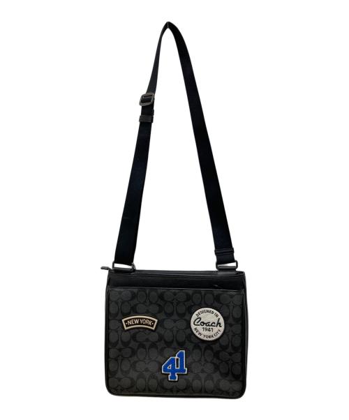 COACH（コーチ）COACH (コーチ) グレンジャー ファイル クロスボディ ブラックの古着・服飾アイテム