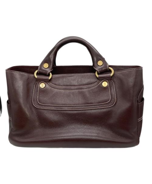 CELINE（セリーヌ）CELINE (セリーヌ) ハンドバッグ ブラウンの古着・服飾アイテム