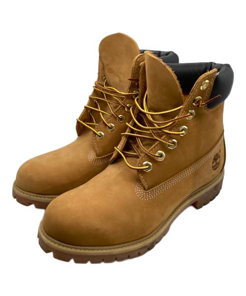 Timberland（ティンバーランド）Timberland (ティンバーランド) プレミアム ウォータープルーフ ブーツ ブラウン サイズ: 8 1/2Wの古着・服飾アイテム
