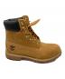 中古・古着 Timberland (ティンバーランド) プレミアム ウォータープルーフ ブーツ ブラウン サイズ: 8 1/2W：10000円