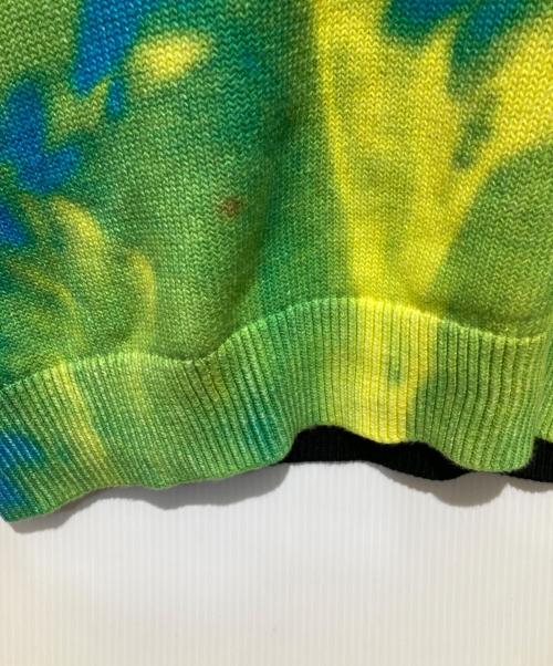 DRIES VAN NOTEN（ドリスヴァンノッテン）DRIES VAN NOTEN (ドリスヴァンノッテン) Len Lye (レン・ライ) コットンニット グリーン サイズ:Ｌの古着・服飾アイテム