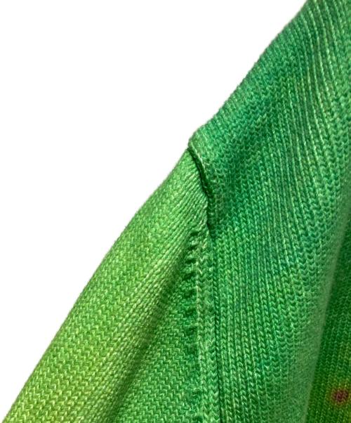 DRIES VAN NOTEN（ドリスヴァンノッテン）DRIES VAN NOTEN (ドリスヴァンノッテン) Len Lye (レン・ライ) コットンニット グリーン サイズ:Ｌの古着・服飾アイテム