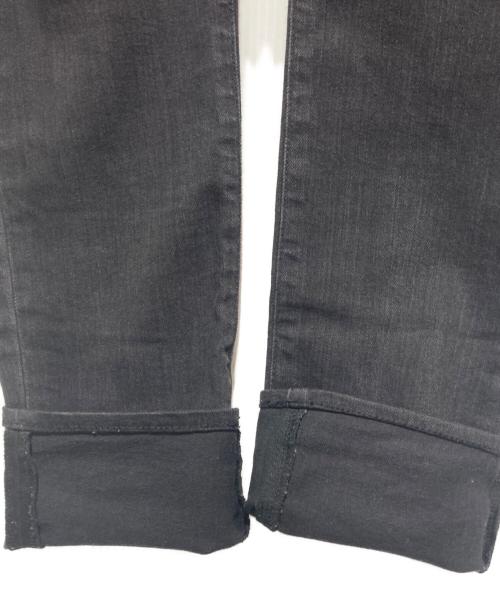 Saint Laurent Paris（サンローランパリ）Saint Laurent Paris (サンローランパリ) ニークラッシュスキニーデニムパンツ ブラック サイズ:29の古着・服飾アイテム