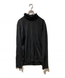 ISSEY MIYAKE MEN（イッセイミヤケメン）の古着「ウールタートルネックニット」｜ブラック