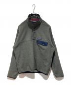 Patagoniaパタゴニア）の古着「スナップT」｜グレー