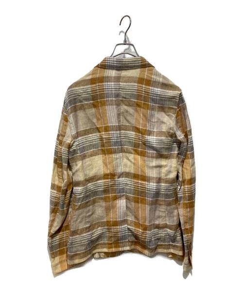 Vivienne Westwood man（ヴィヴィアン ウェストウッド マン）Vivienne Westwood man (ヴィヴィアン ウェストウッド マン) リネン テーラードジャケット ベージュ サイズ:44の古着・服飾アイテム