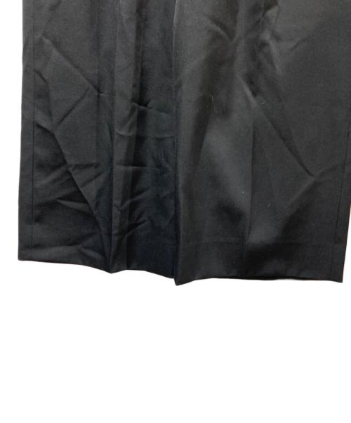 Adam et Rope（アダム エ ロペ）Adam et Rope (アダム エ ロペ) NIKKE GABARDINE SLACKS ブラック サイズ:36の古着・服飾アイテム