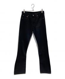LEVI'S（リーバイス）の古着「後染めブラックデニムパンツ」｜ブラック