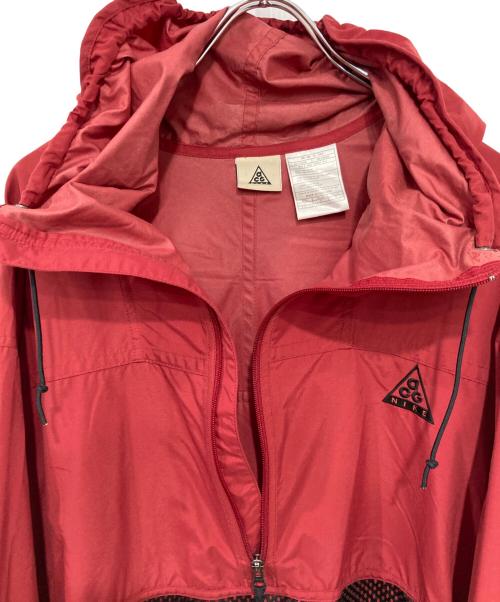 NIKE ACG（ナイキエーシージー）NIKE ACG (ナイキエーシージー) アノラックパーカー レッド サイズ:Ｌの古着・服飾アイテム