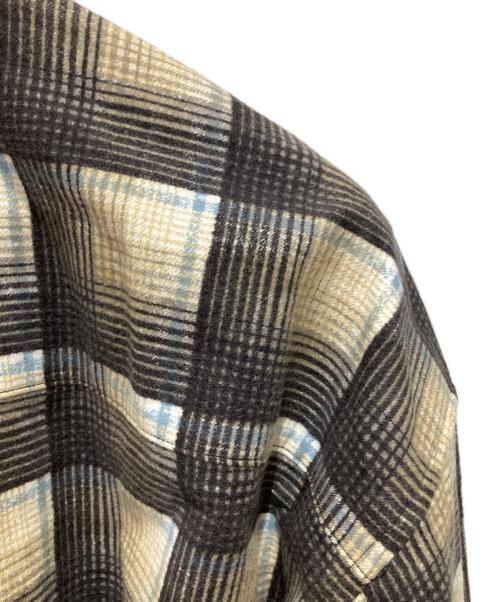WTAPS（ダブルタップス）WTAPS (ダブルタップス) COTTON FLANNEL TEXTILE shirt ブラウン サイズ:03の古着・服飾アイテム