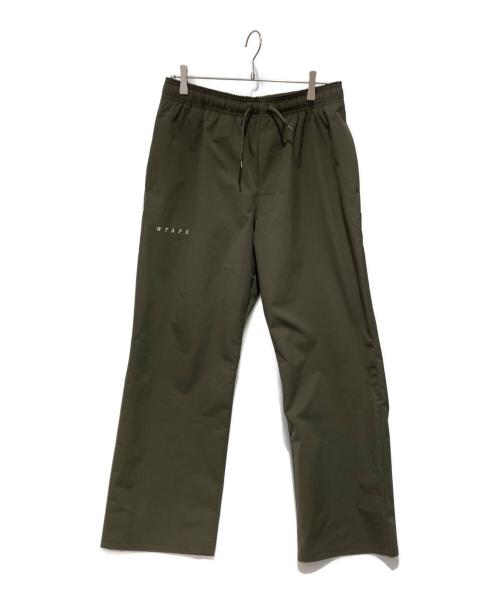 WTAPS（ダブルタップス）WTAPS (ダブルタップス) POLY. TWILLTROUSERS グリーン サイズ:03の古着・服飾アイテム