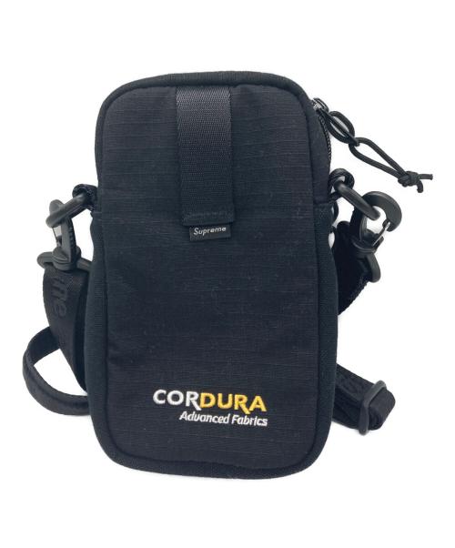 SUPREME（シュプリーム）SUPREME (シュプリーム) CORDURA SHOULDER BAG ブラックの古着・服飾アイテム