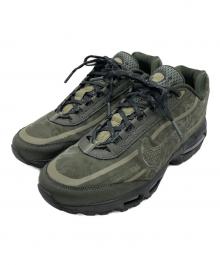 NIKE×WORKSOUT（ナイキ×ワークアウト）の古着「Air Max 95 Big Bubble Uniform Medium Olive and Sequoia」｜グリーン