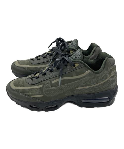 NIKE（ナイキ）NIKE (ナイキ) Worksout (ワークアウト) Air Max 95 Big Bubble Uniform Medium Olive and Sequoia グリーン サイズ:29cmの古着・服飾アイテム