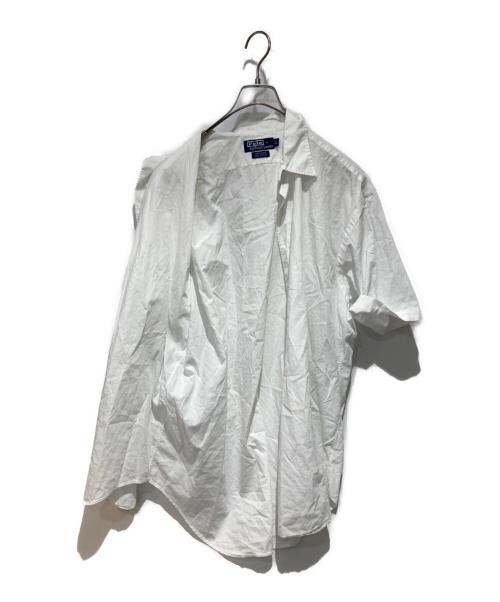 POLO RALPH LAUREN（ポロ・ラルフローレン）POLO RALPH LAUREN (ポロ・ラルフローレン) 半袖シャツ ホワイト サイズ:Ｌの古着・服飾アイテム