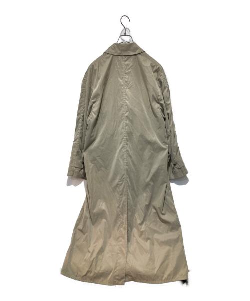 Maison Margiela（メゾンマルジェラ）Maison Margiela (メゾンマルジェラ) PEACHED COTTON TRENCH COAT カーキ サイズ:42の古着・服飾アイテム