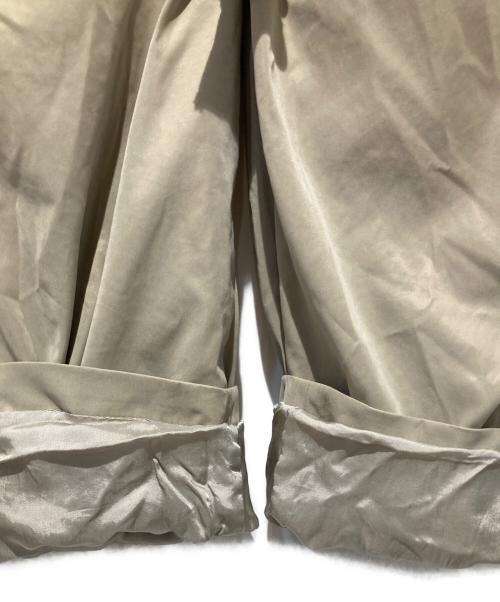 Maison Margiela（メゾンマルジェラ）Maison Margiela (メゾンマルジェラ) PEACHED COTTON TRENCH COAT カーキ サイズ:42の古着・服飾アイテム