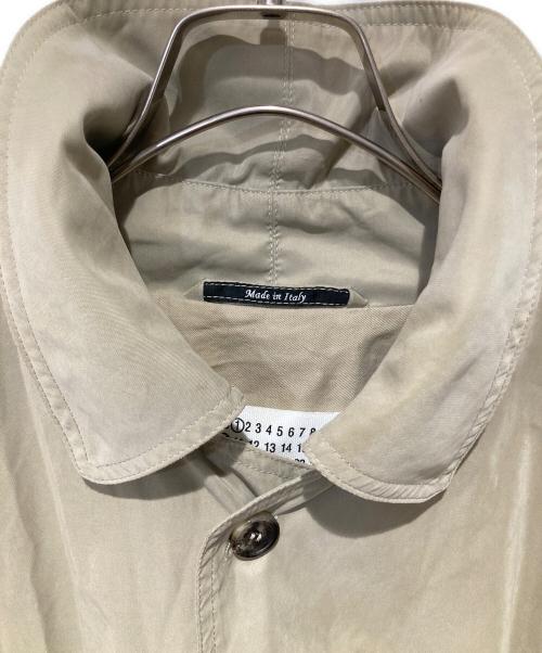 Maison Margiela（メゾンマルジェラ）Maison Margiela (メゾンマルジェラ) PEACHED COTTON TRENCH COAT カーキ サイズ:42の古着・服飾アイテム