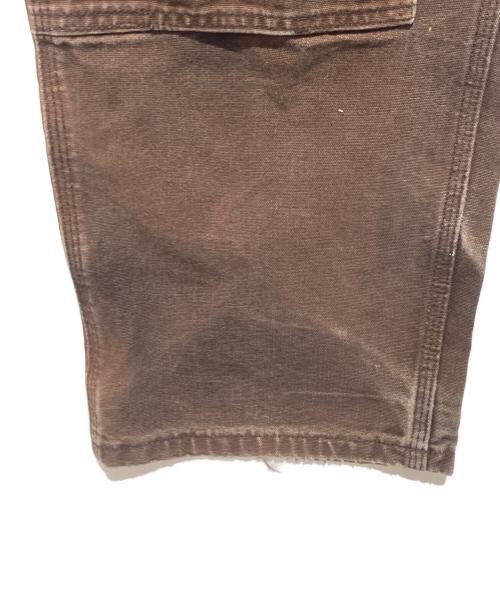 CarHartt（カーハート）CarHartt (カーハート) ウォッシュドダックダブルニーペインターパンツ ブラウン サイズ:35の古着・服飾アイテム