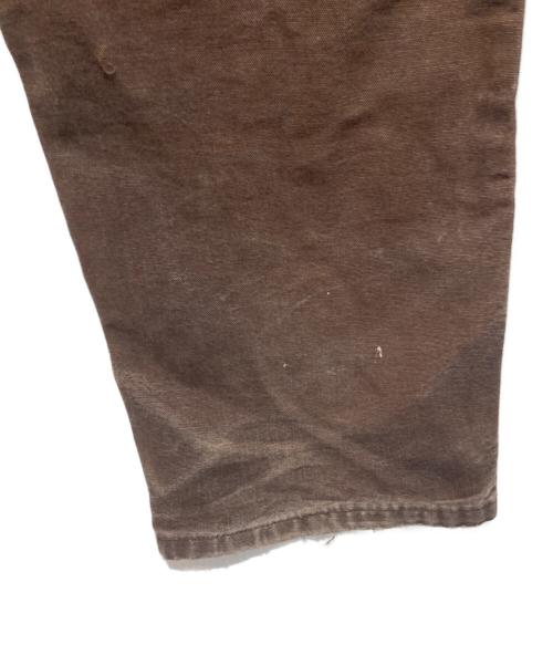 CarHartt（カーハート）CarHartt (カーハート) ウォッシュドダックダブルニーペインターパンツ ブラウン サイズ:35の古着・服飾アイテム