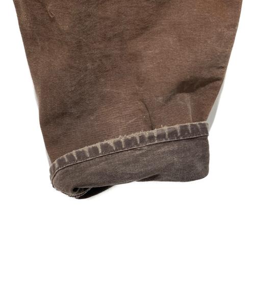 CarHartt（カーハート）CarHartt (カーハート) ウォッシュドダックダブルニーペインターパンツ ブラウン サイズ:35の古着・服飾アイテム
