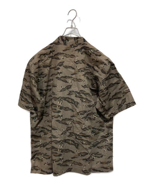 UNDERCOVER（アンダーカバー）UNDERCOVER (アンダーカバー) カモフラージュ柄シャツジャケット グリーン サイズ:Ｌの古着・服飾アイテム