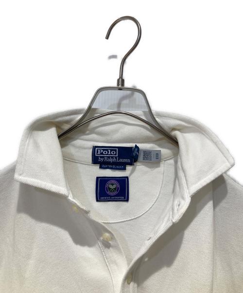 POLO RALPH LAUREN（ポロ・ラルフローレン）POLO RALPH LAUREN (ポロ・ラルフローレン) ポロシャツ ホワイト サイズ:Mの古着・服飾アイテム