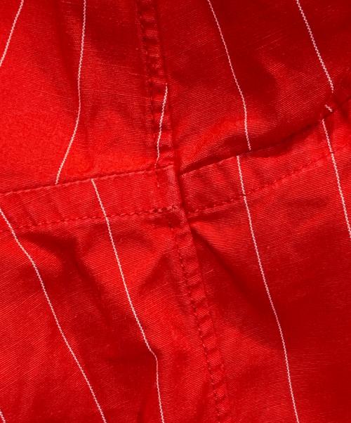 COMME des GARCONS HOMME PLUS（コムデギャルソンオムプリュス）COMME des GARCONS HOMME PLUS (コムデギャルソンオムプリュス) ストライプシャツ レッド サイズ:不明の古着・服飾アイテム