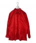 COMME des GARCONS HOMME PLUS（コムデギャルソンオムプリュス）の古着「ストライプシャツ」｜レッド