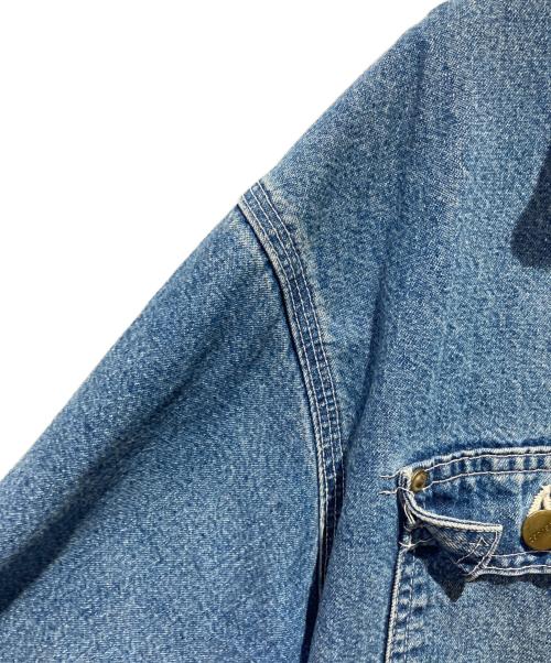 CarHartt（カーハート）CarHartt (カーハート) デニムカバーオール ブルー サイズ:Ｌの古着・服飾アイテム