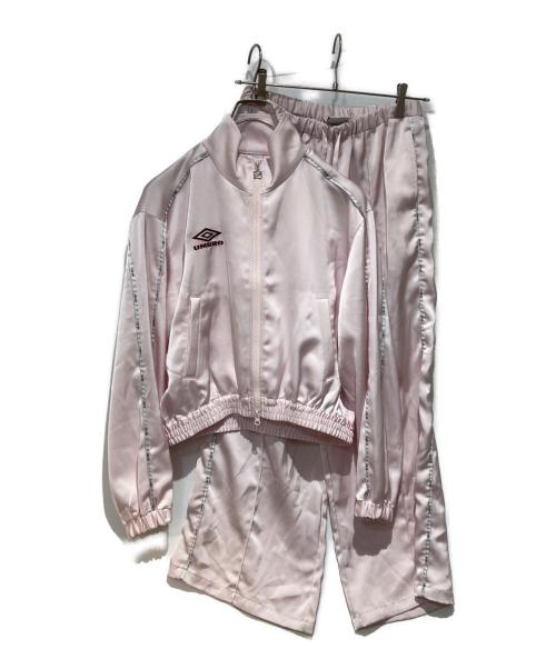 UMBRO（アンブロ）UMBRO (アンブロ) moussy (マウジー) セットアップジャージ ピンク サイズ:FREEの古着・服飾アイテム