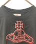 中古・古着 Vivienne Westwood RED LABEL (ヴィヴィアンウエストウッドレッドレーベル) ステッチオーブTシャツ ブラック サイズ:38：8000円