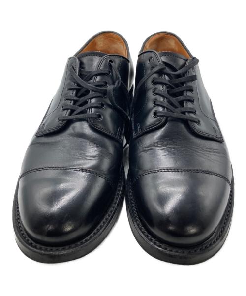 WHEEL ROBE（ウィールローブ）WHEEL ROBE (ウィールローブ) STRAIGHT TIP BLUCHER ブラック サイズ:8の古着・服飾アイテム